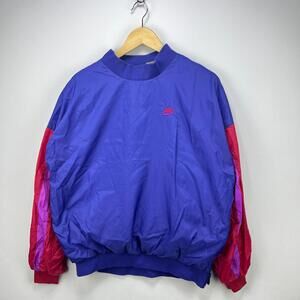 Vintage '80s Nike Pullover Windbreaker Jacket Thermal XL